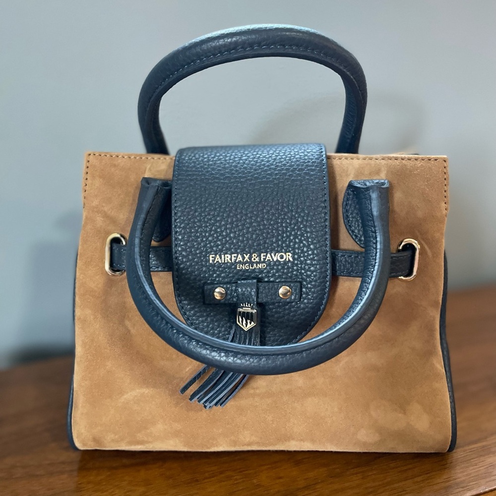 Fairfax and Favor Mini Windsor - Tan/Navy